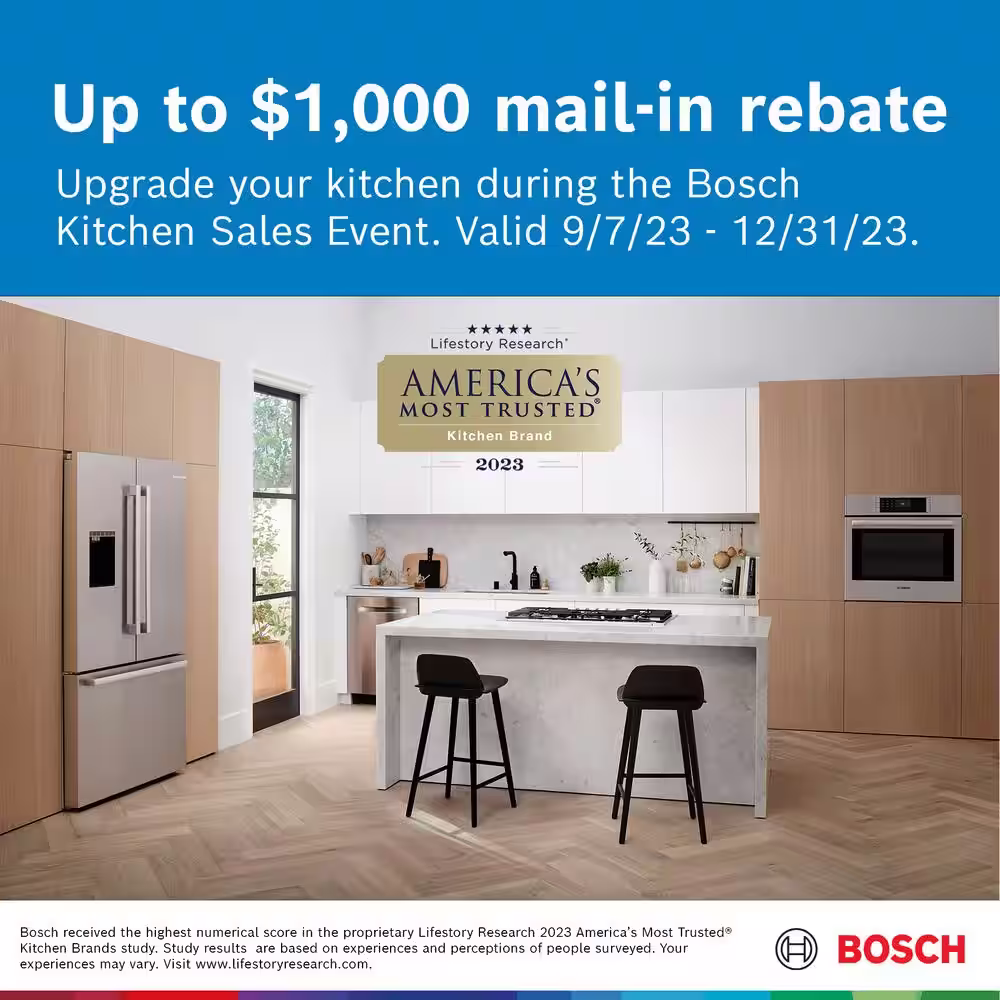 Bosch Benchmark Benchmark Series 30 in. W 16.8 cu. ft. Built-In Smart Freezerless Refrigerator, Custom Panel Ready, Counter Depth