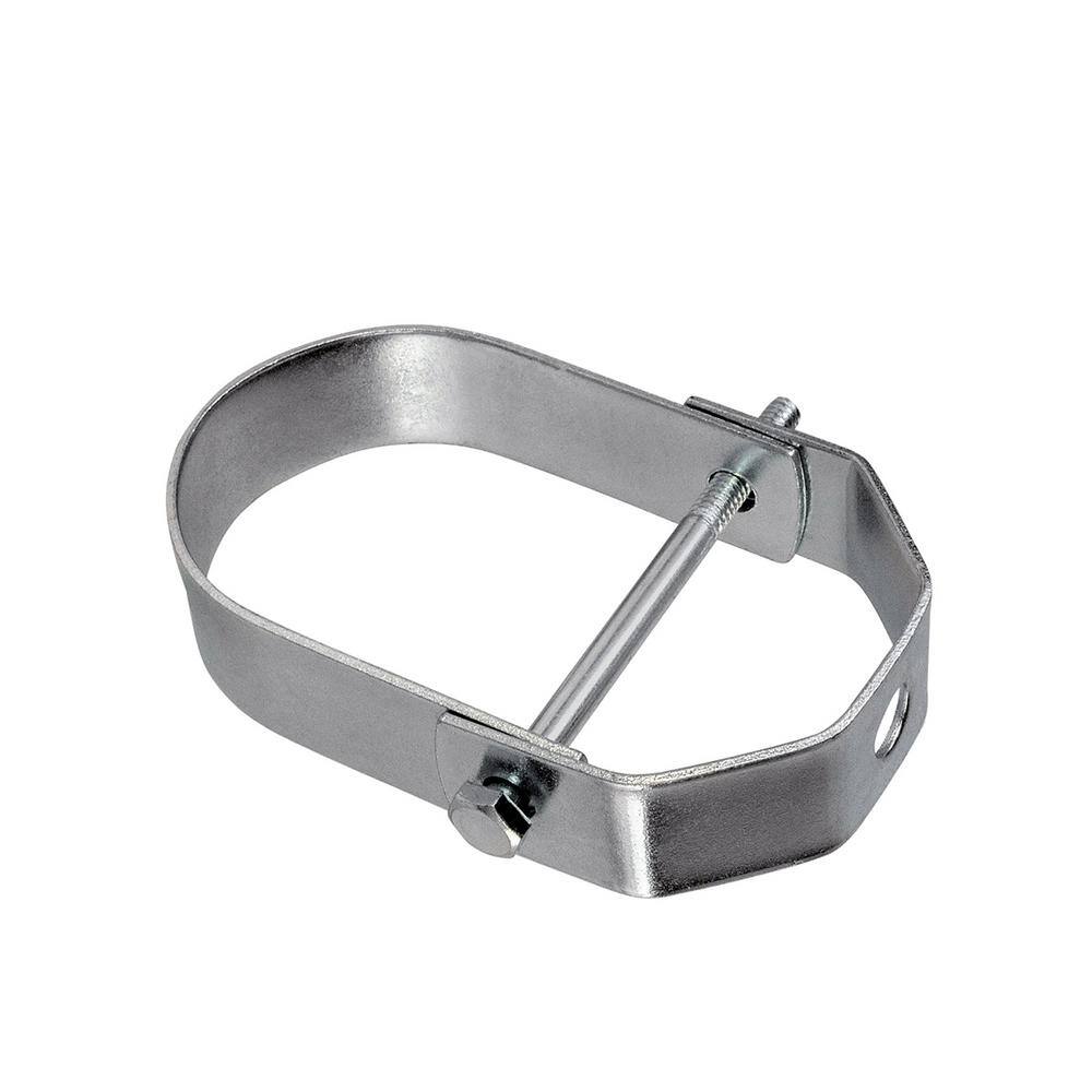 The Plumber's Choice 2 in. Clevis Hanger for Vertical Pipe Support in Standard Electro Galvanized Steel