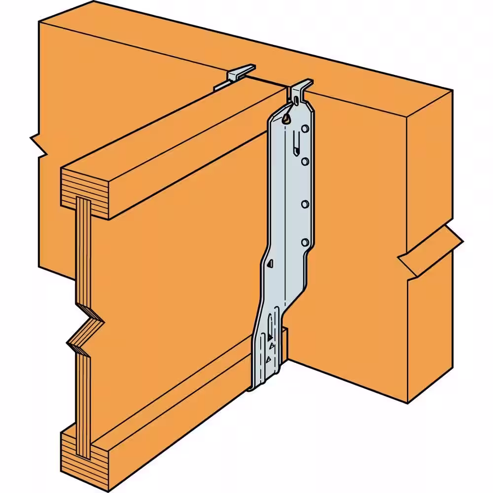 Simpson Strong-Tie IUS Galvanized Face-Mount Joist Hanger for 1-3/4 in. x 11-7/8 in. Engineered Wood