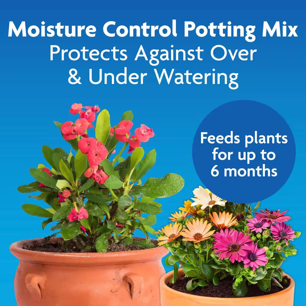 Miracle-Gro 2 cu. ft. Moisture Control Potting Mix