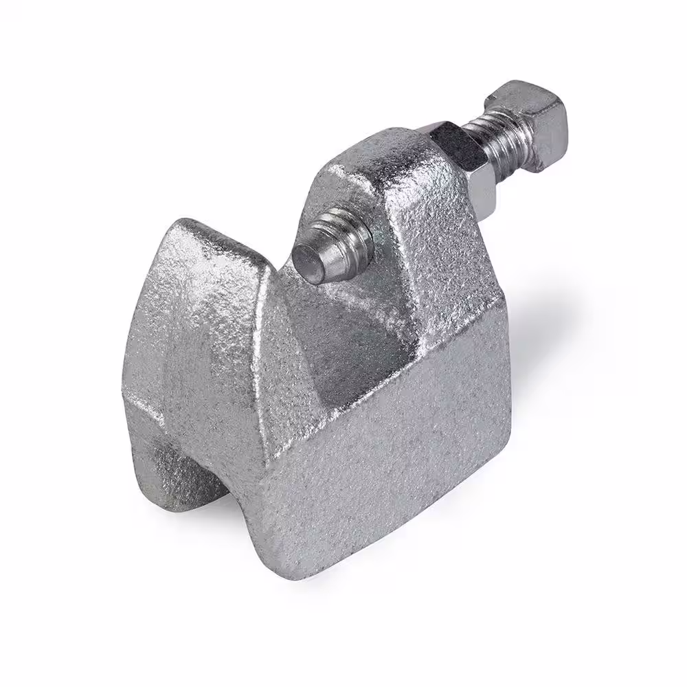 The Plumber's Choice Junior Beam Clamp for 3/4 in. Threaded Rod in Electro Galvanized Steel (5-Pack)