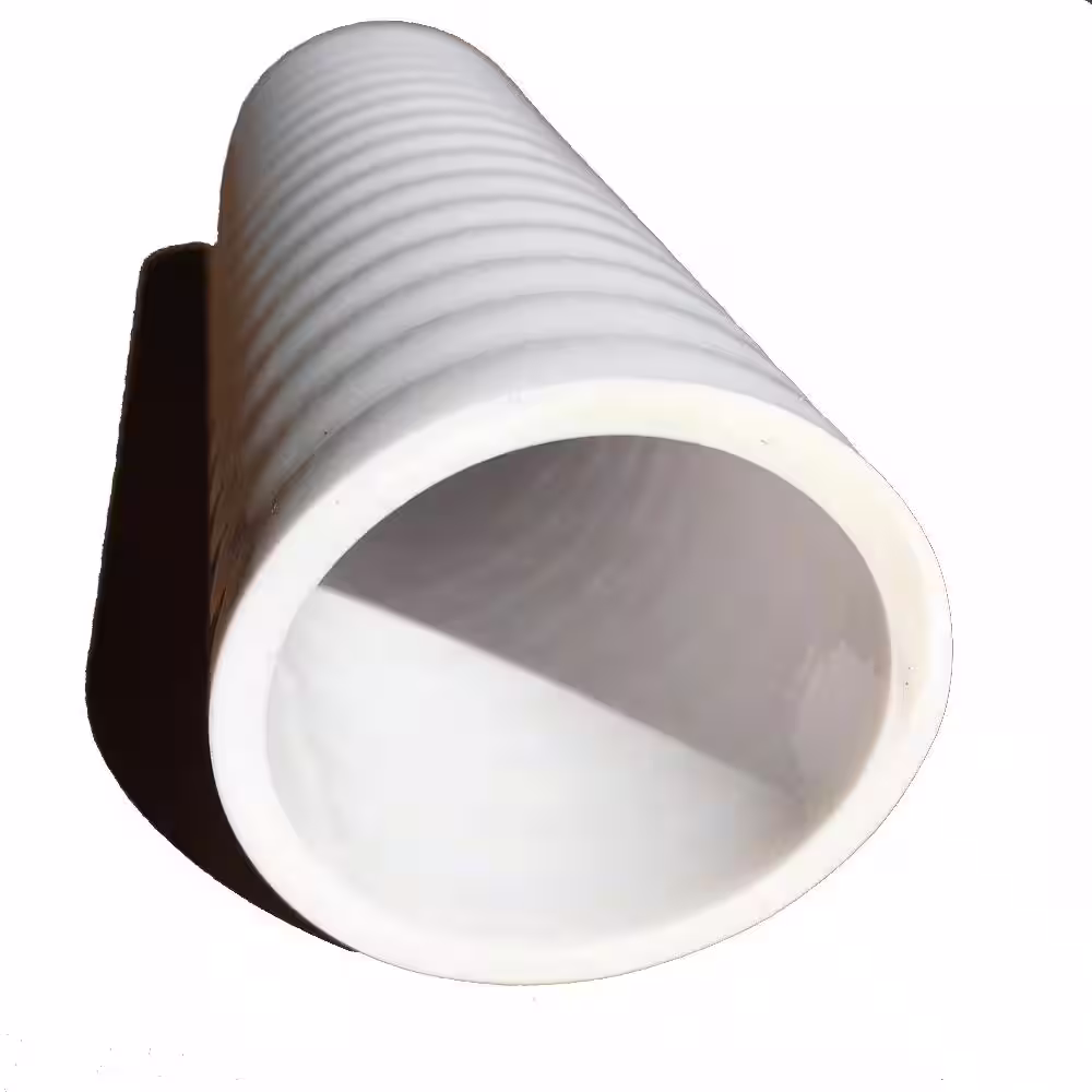 TekTube 1-1/2 in. x 100 ft. PVC Schedule 40 White Ultra Flexible Pipe