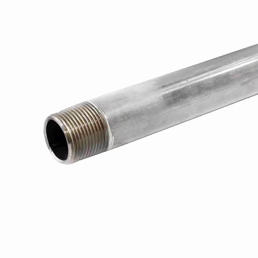 The Plumber's Choice 1 in. x 18 in. Galvanized Steel Pipe