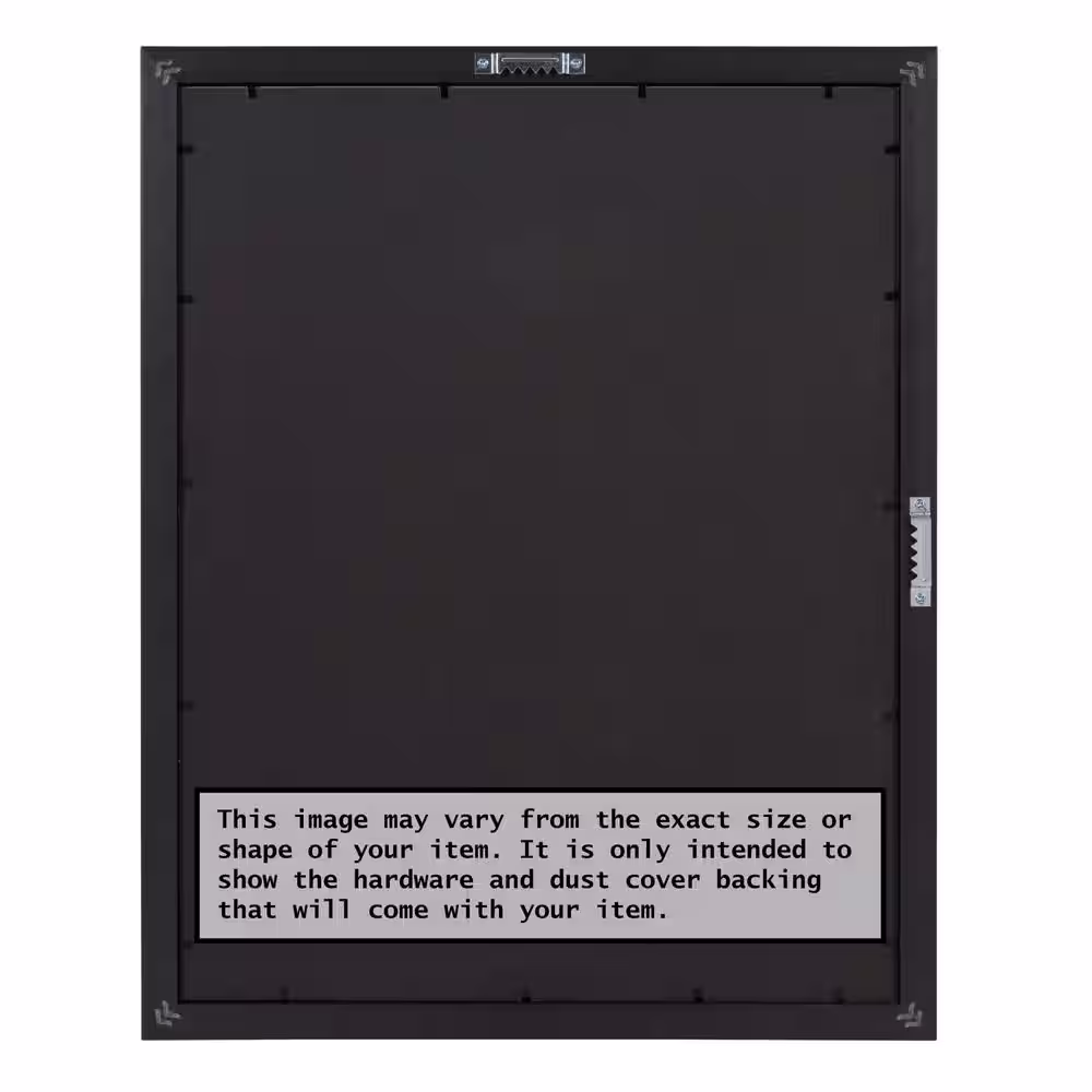 Amanti Art Opening Size 24 in. x 36 in. Parlor White Picture Frame